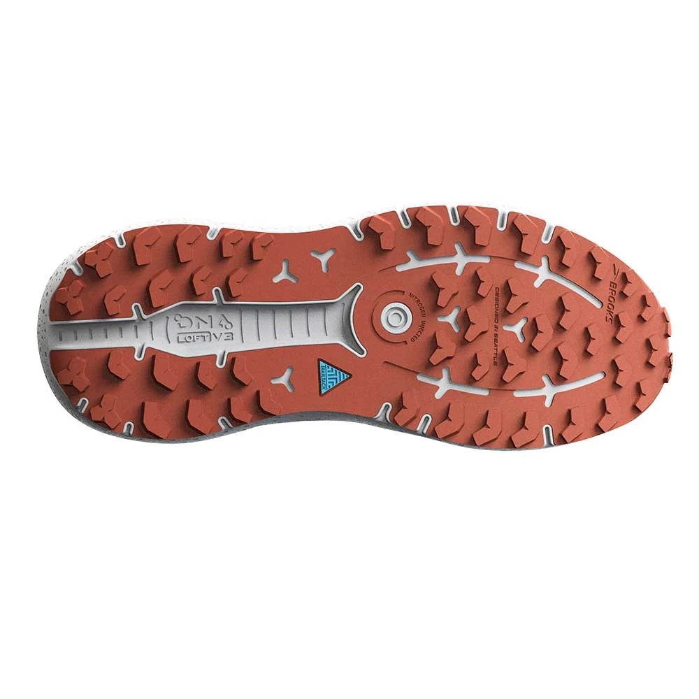 BROOKS Men's Caldera 6 Trail Shoe- Peacoat/Atomic Blue/Rooibos - Regular (D) - Image 3