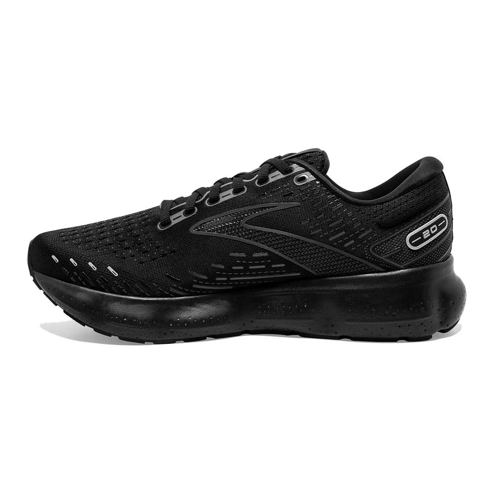 BROOKS Men's Glycerin 20 Running Shoe - Black/Black/Ebony - Wide (2E) - Image 5