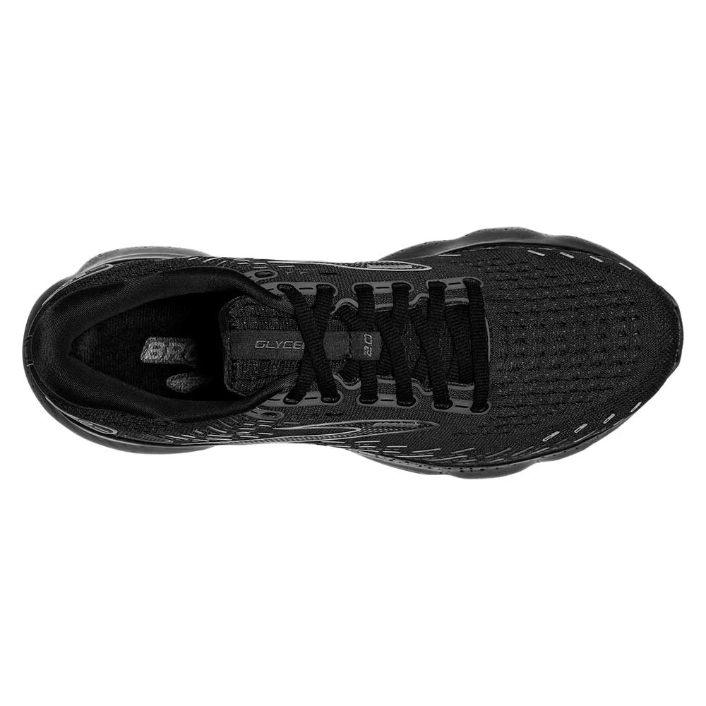 BROOKS Men's Glycerin 20 Running Shoe - Black/Black/Ebony - Wide (2E) - Image 6