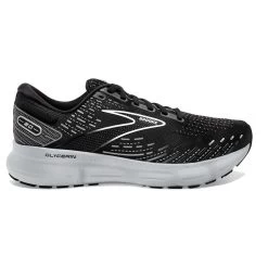 BROOKS Men's Glycerin 20 Running Shoe - Black/White/Alloy - Regular (D)