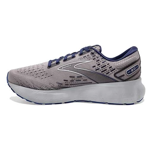 BROOKS Men's Glycerin 20 Running Shoe - Alloy/Grey/Blue Depths - Regular (D) - Image 2