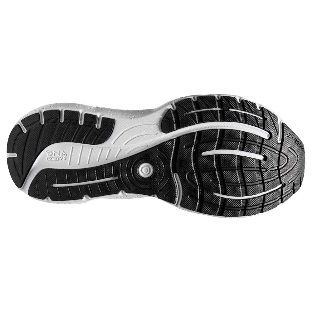 BROOKS Men's Glycerin GTS 20 Running Shoe- Black/White/Alloy- Regular (D) - Image 7