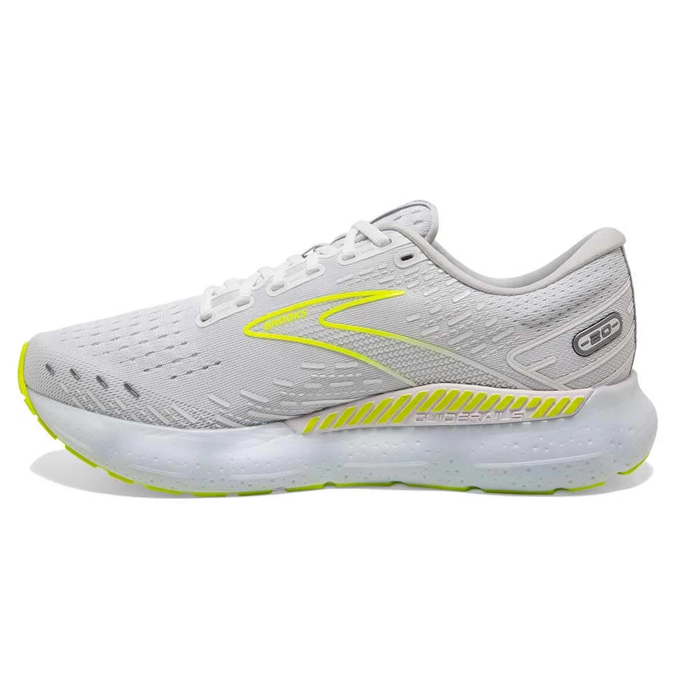BROOKS Men's Glycerin GTS 20 Running Shoe- White/Nightlife- Regular (D) - Image 3