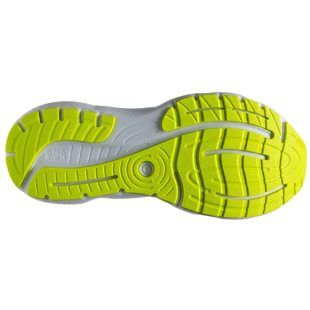 BROOKS Men's Glycerin GTS 20 Running Shoe- White/Nightlife- Regular (D) - Image 6