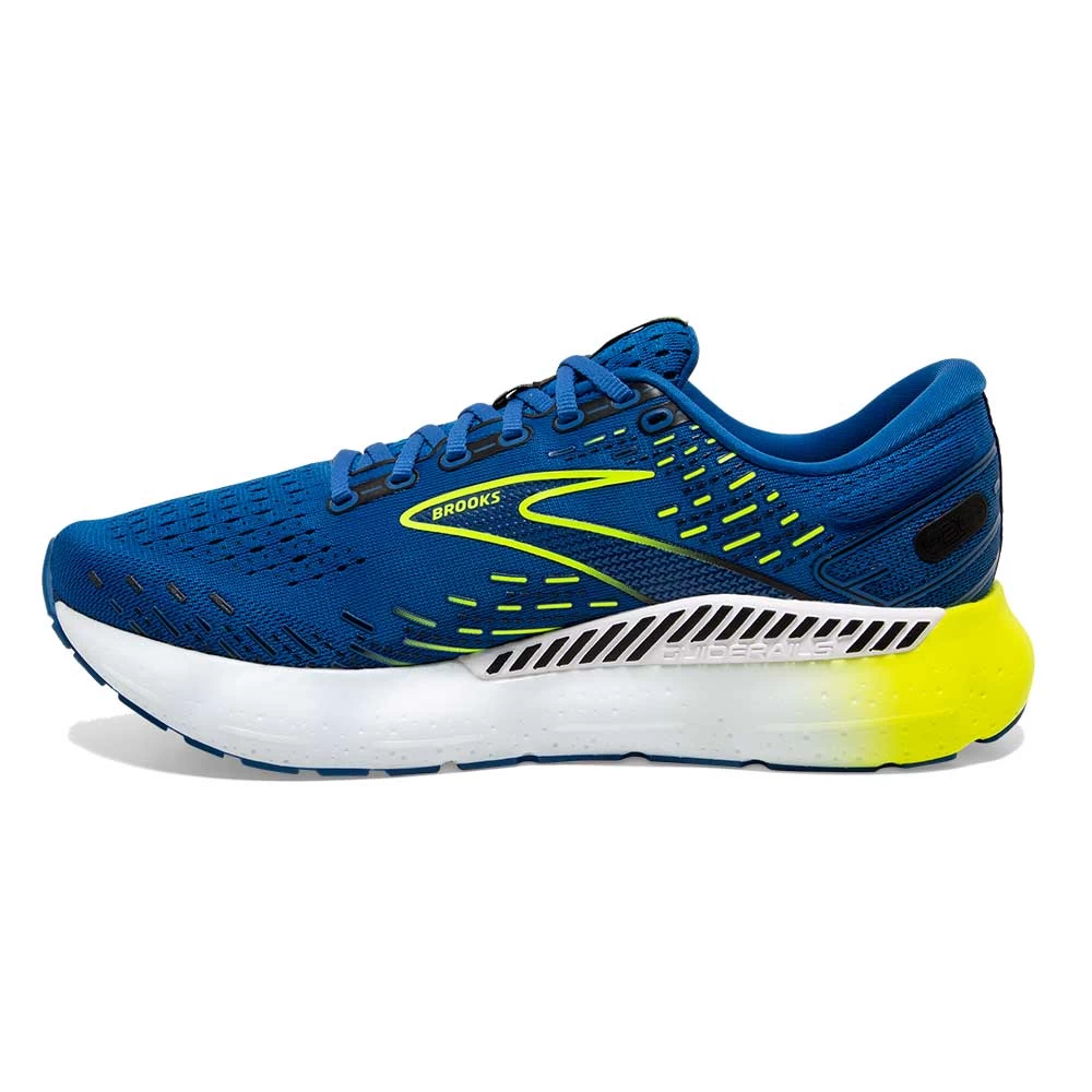 BROOKS Men's Glycerin GTS 20 Running Shoe- Blue/Nightlife/White- Regular (D) - Image 3