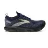 BROOKS Men's Glycerin StealthFit 20 Running Shoe - Blue/Ebony/Lime - Regular (D)