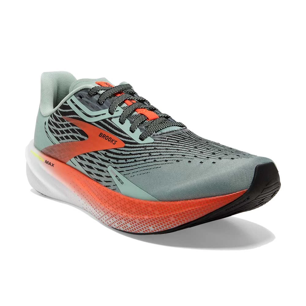 BROOKS Men's Hyperion Max Running Shoe- Blue Surf/Cherry/Nightlife- Regular (D) - Image 2