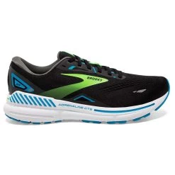 BROOKS Adrenaline GTS 23 (B) - Black/Hawaiian Ocean/Green