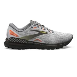 BROOKS Adrenaline GTS 23 (D) - Oyster/Black/Red Orange