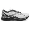 BROOKS Men's Adrenaline GTS 23 Running Shoe - Oyster/Ebony/Alloy- Extra Wide (4E)