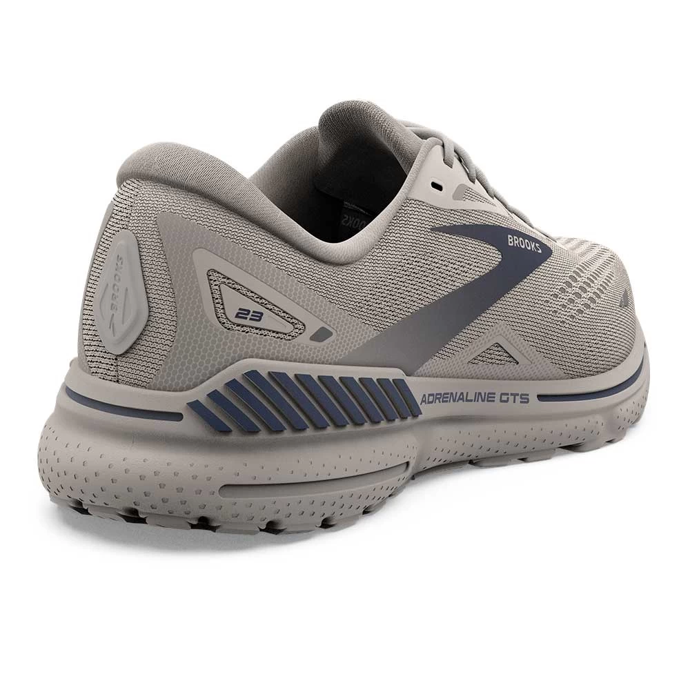BROOKS Adrenaline GTS 23 (D) - Crystal Grey/Surkthe Web/Grey - Image 4