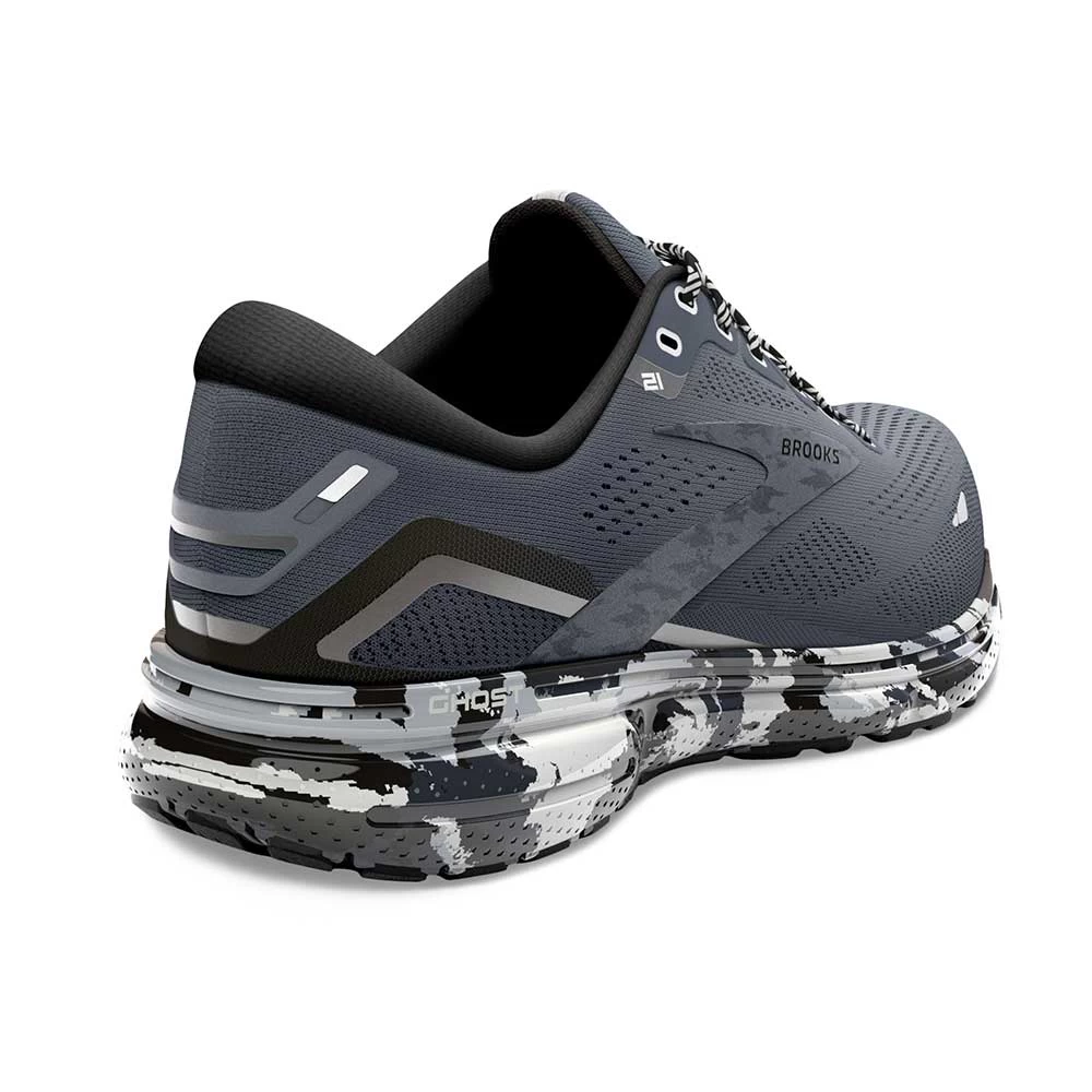 BROOKS Men's Ghost 15 Running Shoe - Ebony/Black/Oyster - Regular (D) - Image 4
