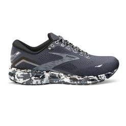 BROOKS Men's Ghost 15 Running Shoe - Ebony/Black/Oyster - Regular (D)