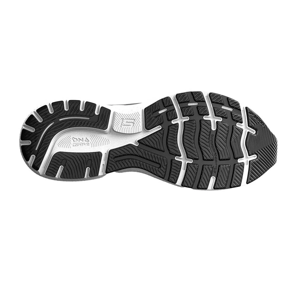 BROOKS Men's Ghost 15 Running Shoe- Alloy/Oyster/Black- Wide (2E) - Image 6