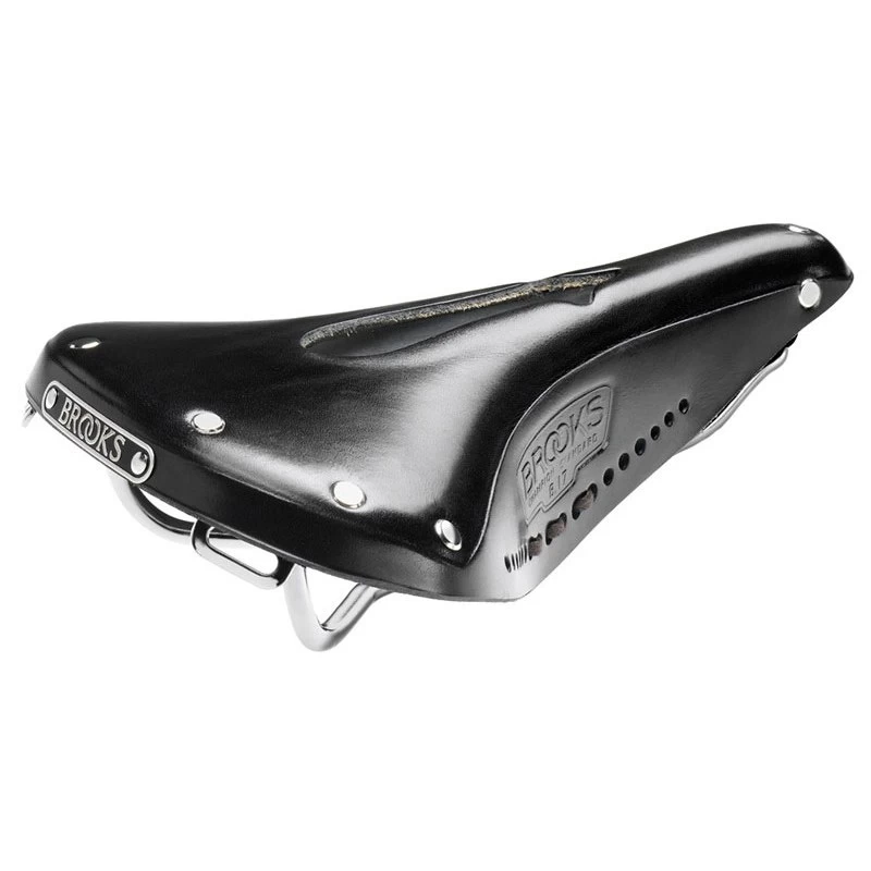 BROOKS ENGLAND Brooks B17 Carved Bend Leather Saddle - Black