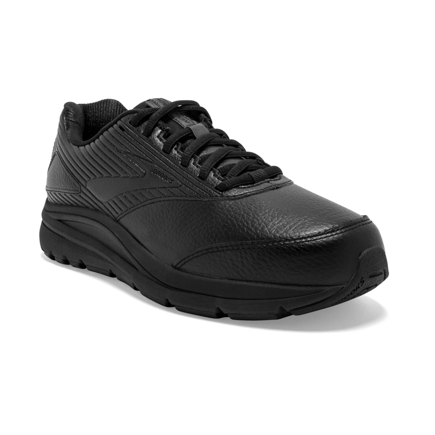 BROOKS Women's Addiction Walker 2 Walking Shoe - Black/Black- Wide (D) - Image 3