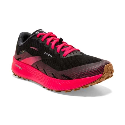 BROOKS Women's Catamount Trail Shoe - Black/Pink - Regular (B) - Image 2