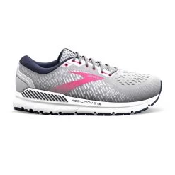 BROOKS Women's Addiction GTS 15 Running Shoe - Oyster/Peacoat/Lilac Rose - Extra Wide (2E)