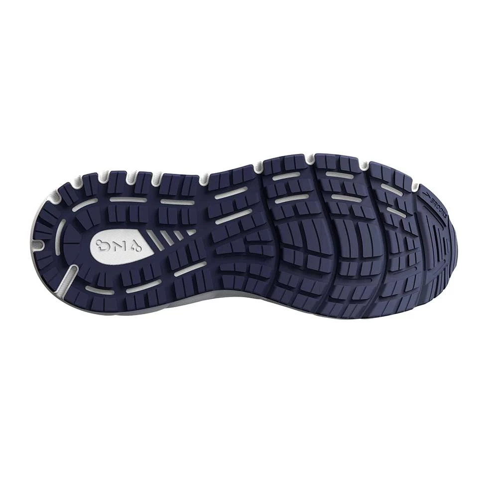 BROOKS Women's Addiction GTS 15 Running Shoe- Oyster/Peacoat/Lilac Rose - Wide (D) - Image 6