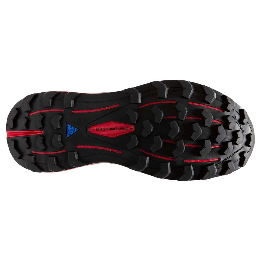 BROOKS Women's Cascadia 16 Trail Shoe - Black/Grey/Red- Regular (B) - Image 6