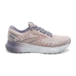 BROOKS Women's Glycerin 20 Running Shoe - Lilac/Silver Bullet/Pink- Regular (B)