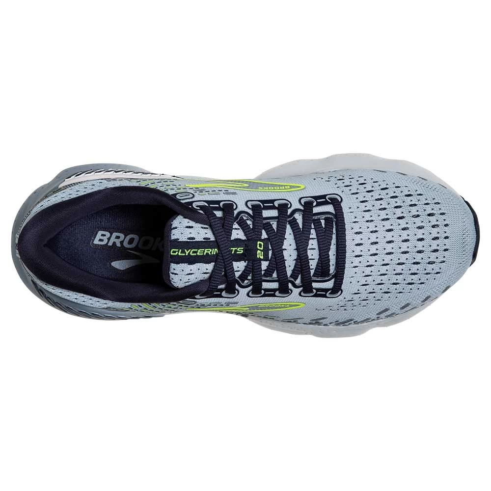 BROOKS Women's Glycerin GTS 20 Running Shoe- Light Blue/Peacoat/Nightlife- Regular (B) - Image 3