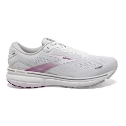 BROOKS Women's Ghost 15 - White/Oyster/Viola