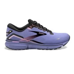 BROOKS Women's Ghost 15 Running Shoe- Purple/Pink/Black