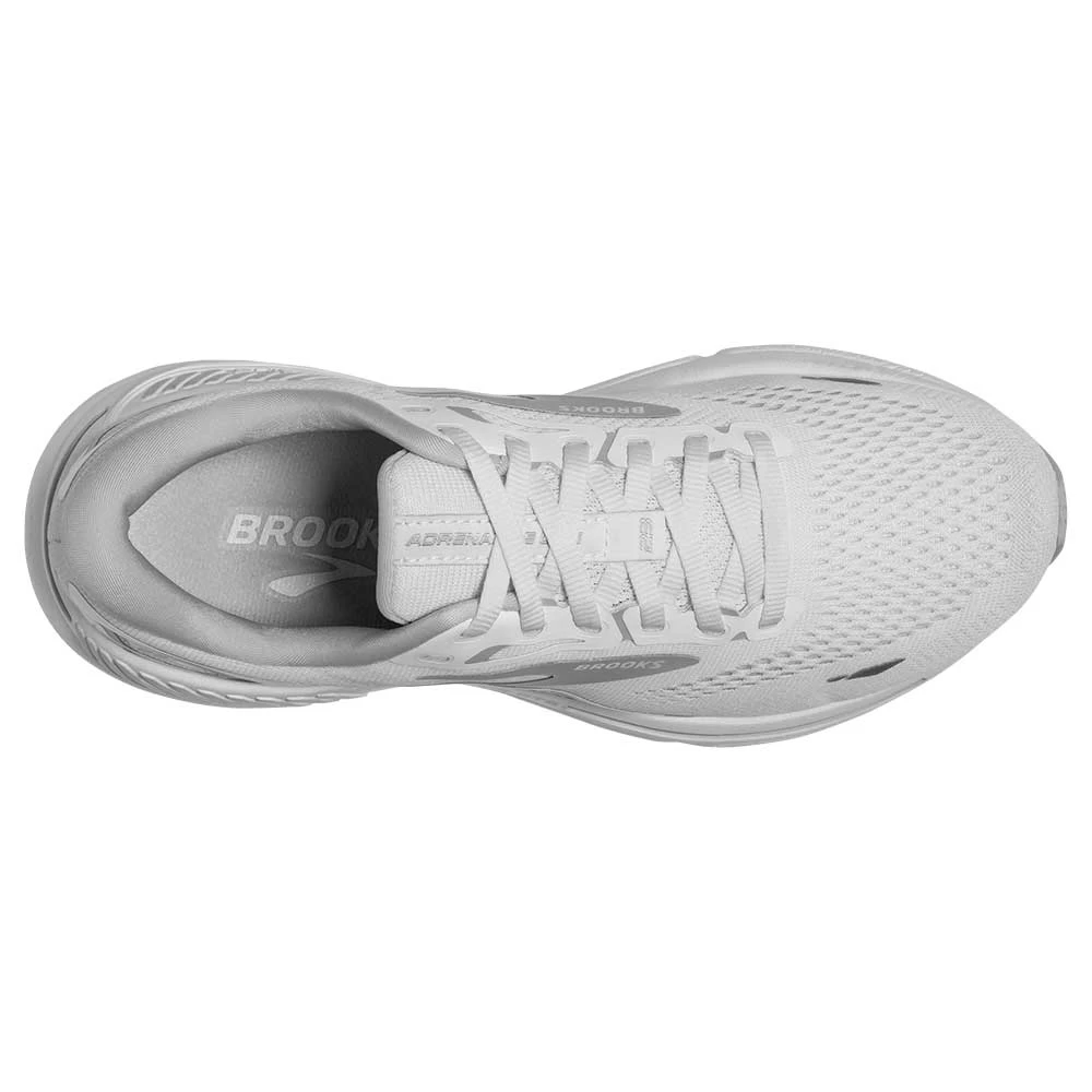BROOKS W Adrenaline GTS 23 - White/Oyster/Silver - Image 7