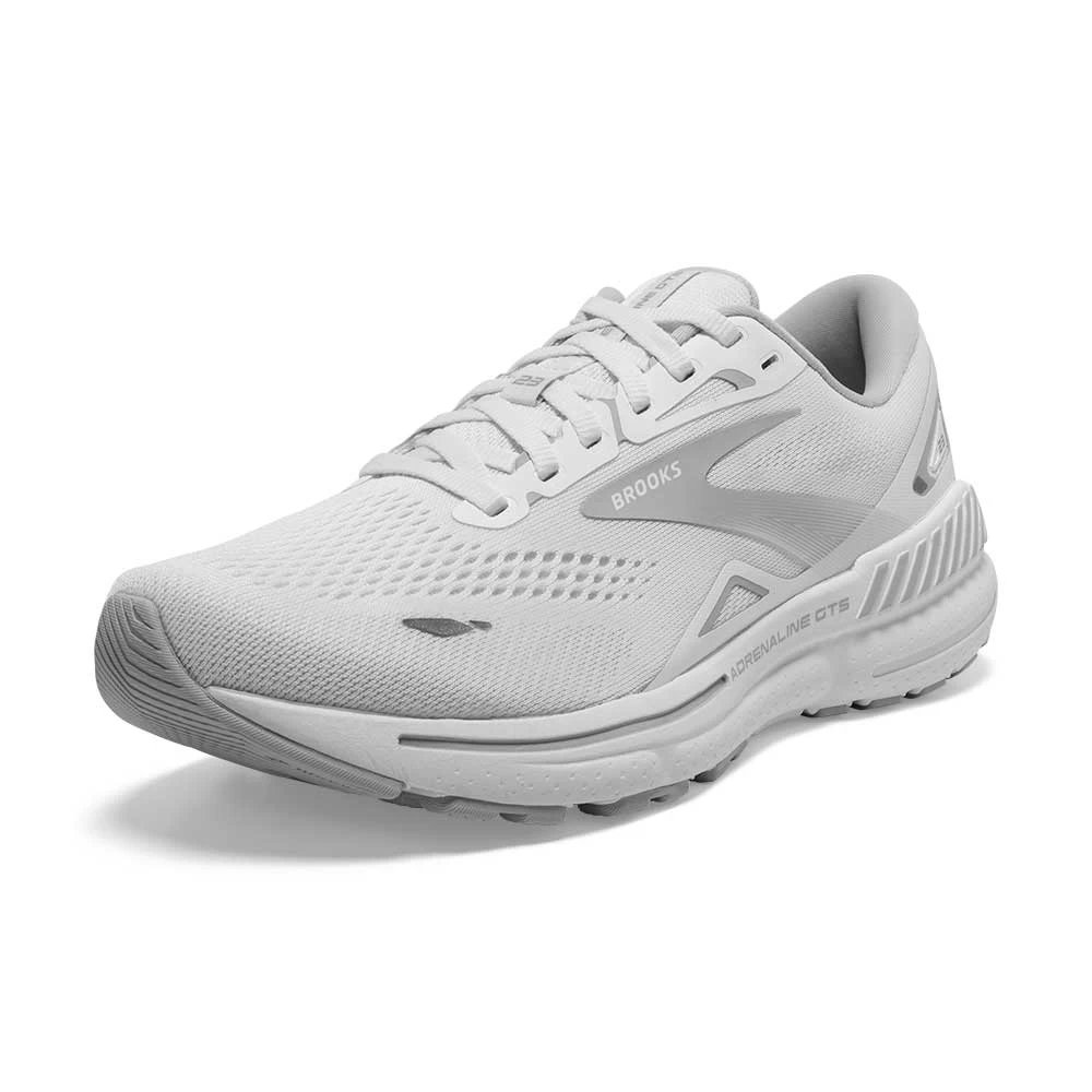 BROOKS W Adrenaline GTS 23 - White/Oyster/Silver - Image 5