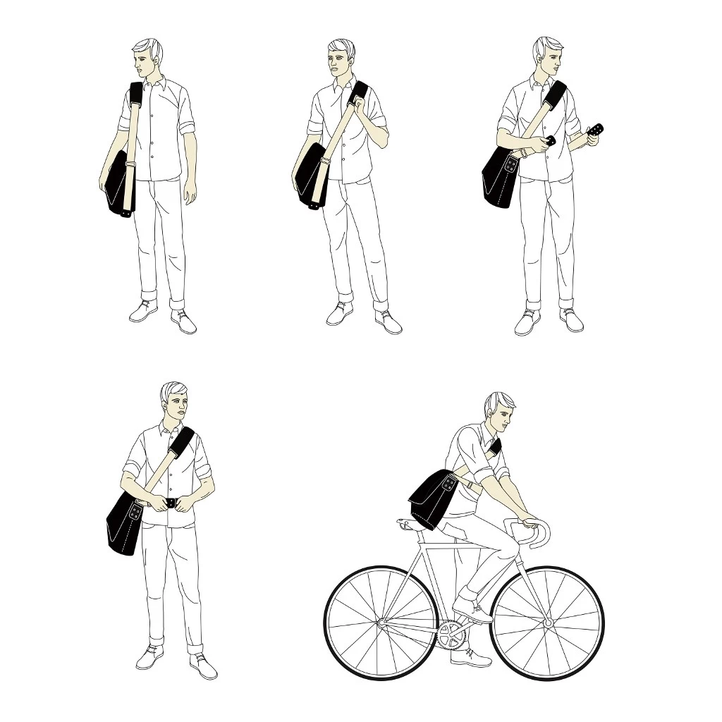 BROOKS ENGLAND Brooks Paddington Shoulder Bag - 10L - Total Black - Image 2