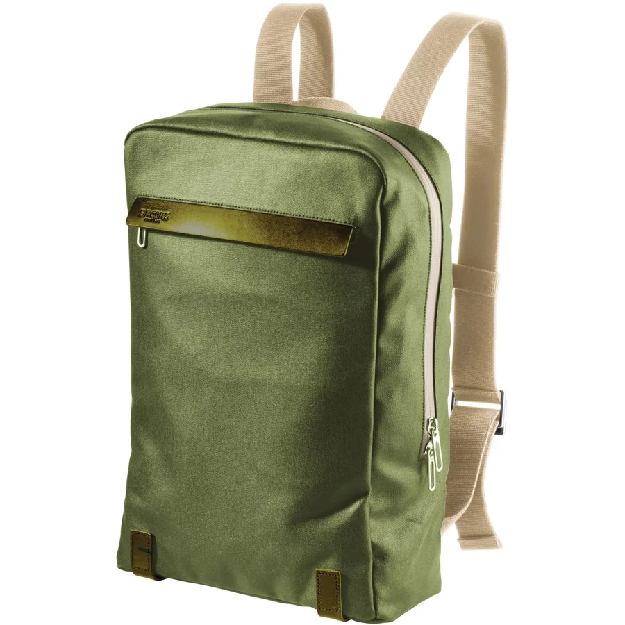 BROOKS ENGLAND Brooks Pickzip Backpack - 20L - Hay Green/olive