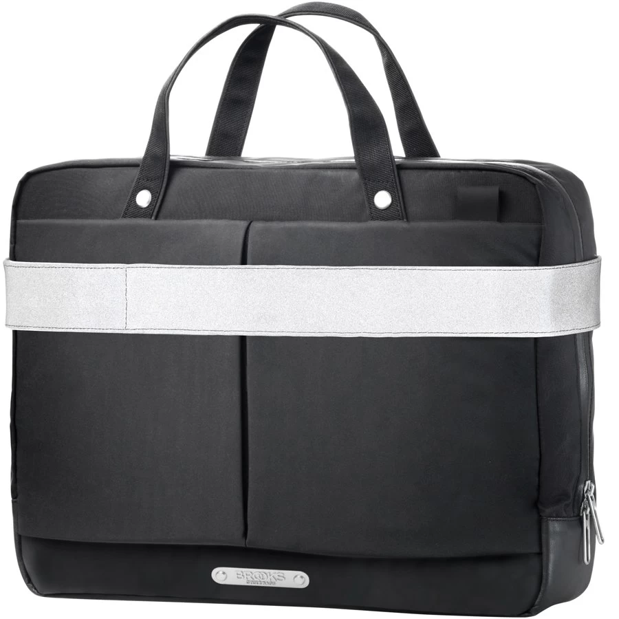 BROOKS ENGLAND Brooks New Street Briefcase - 15L - Black - Image 4