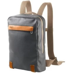 BROOKS ENGLAND Brooks Pickzip Canvas Backpack Small - Grey/honey