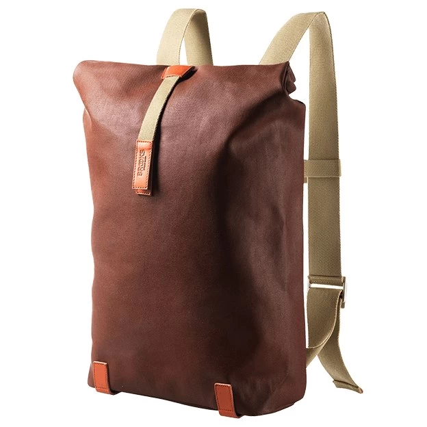 BROOKS ENGLAND Brooks Pickwick Cotton Canvas Backpack - 26L - Rust/brick