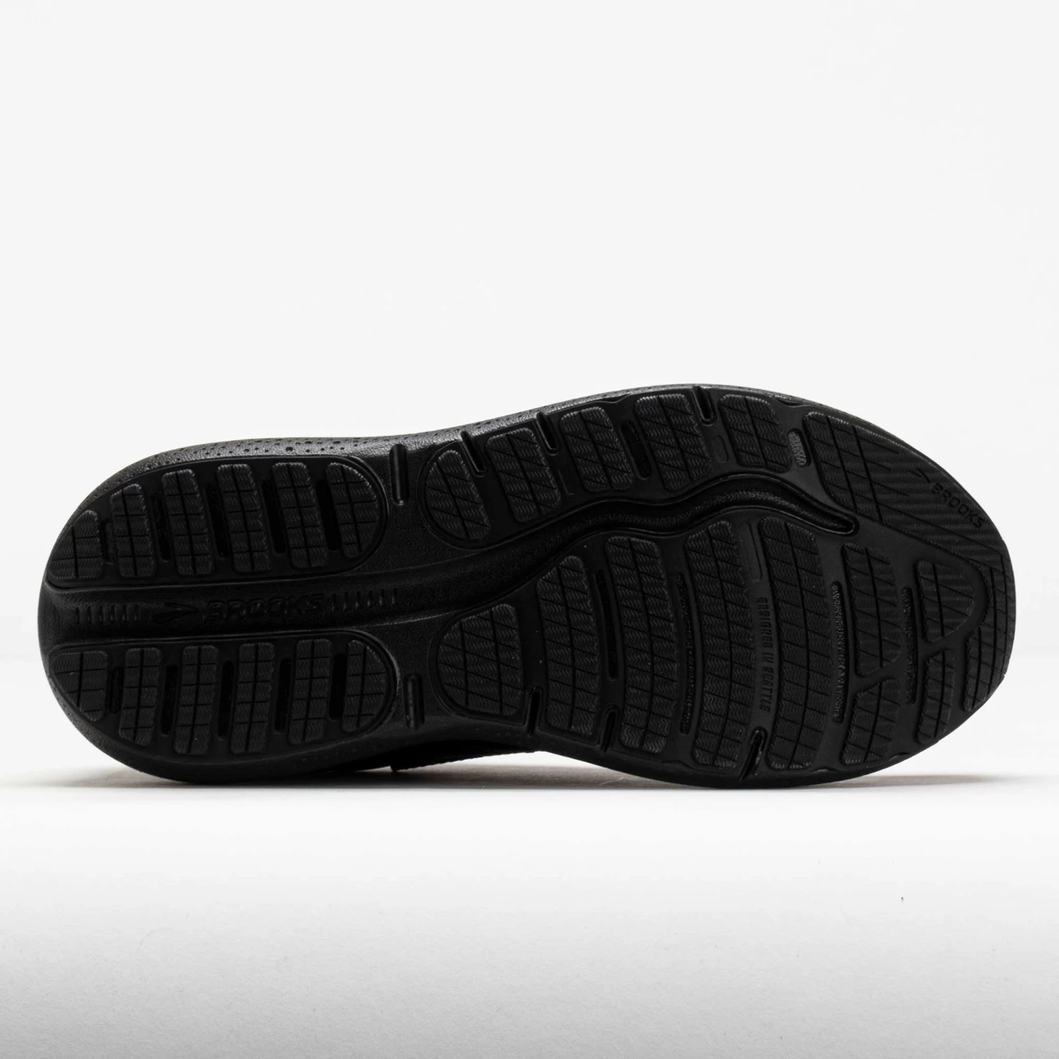 Brooks Ghost Max Leather Women's Black/Black - Image 4