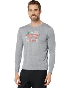 Brooks Run Merry Distance Graphic Long Sleeve