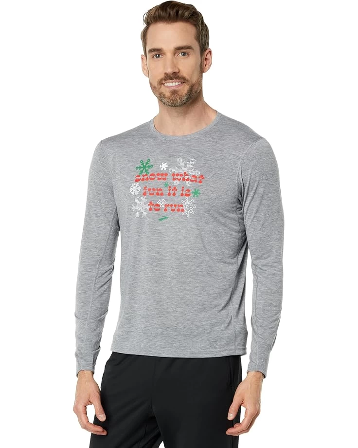 Brooks Run Merry Distance Graphic Long Sleeve