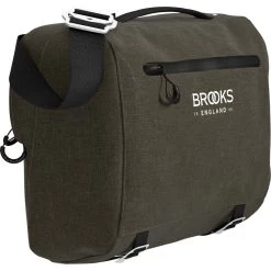 BROOKS ENGLAND Brooks Scape Handlebar Compact Bag - Mud Green