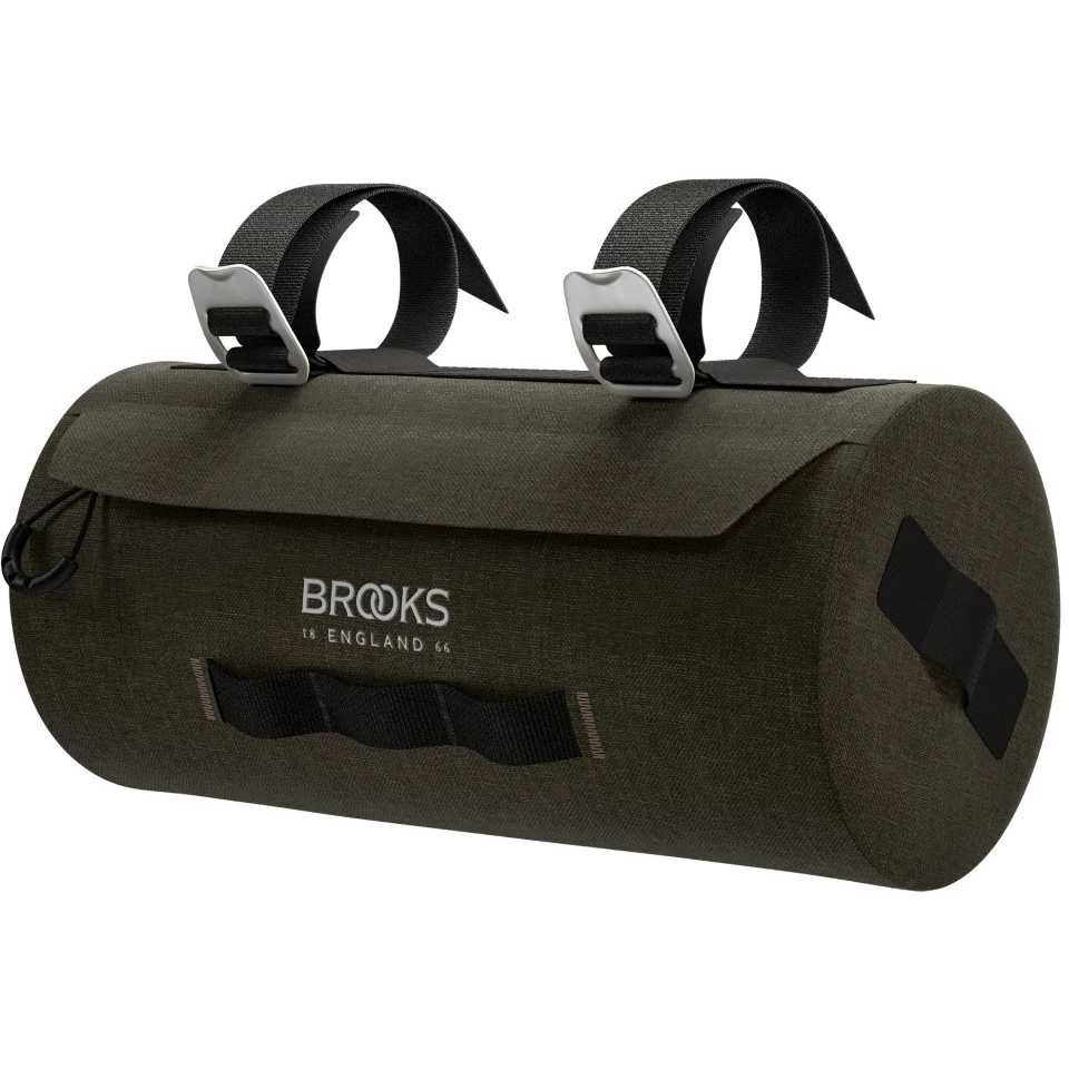 BROOKS ENGLAND Brooks Scape Handlebar Pouch - 3L - Mud Green - Image 3