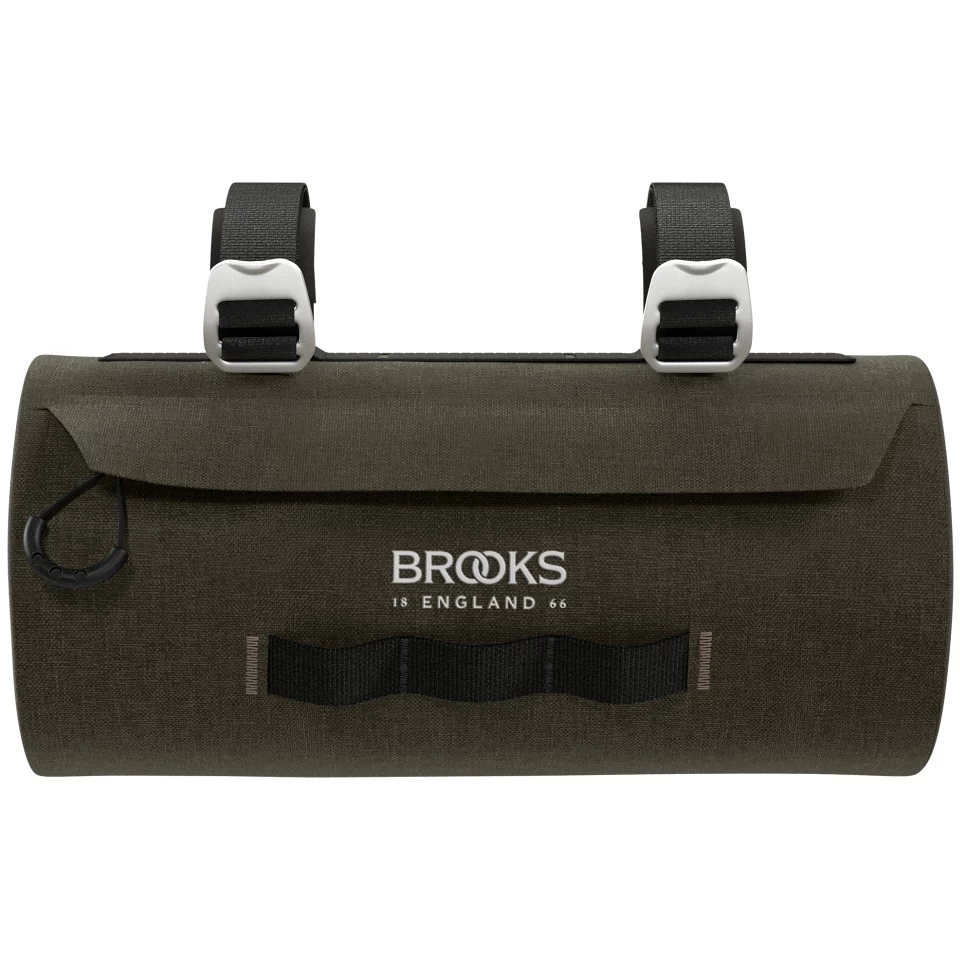 BROOKS ENGLAND Brooks Scape Handlebar Pouch - 3L - Mud Green - Image 2