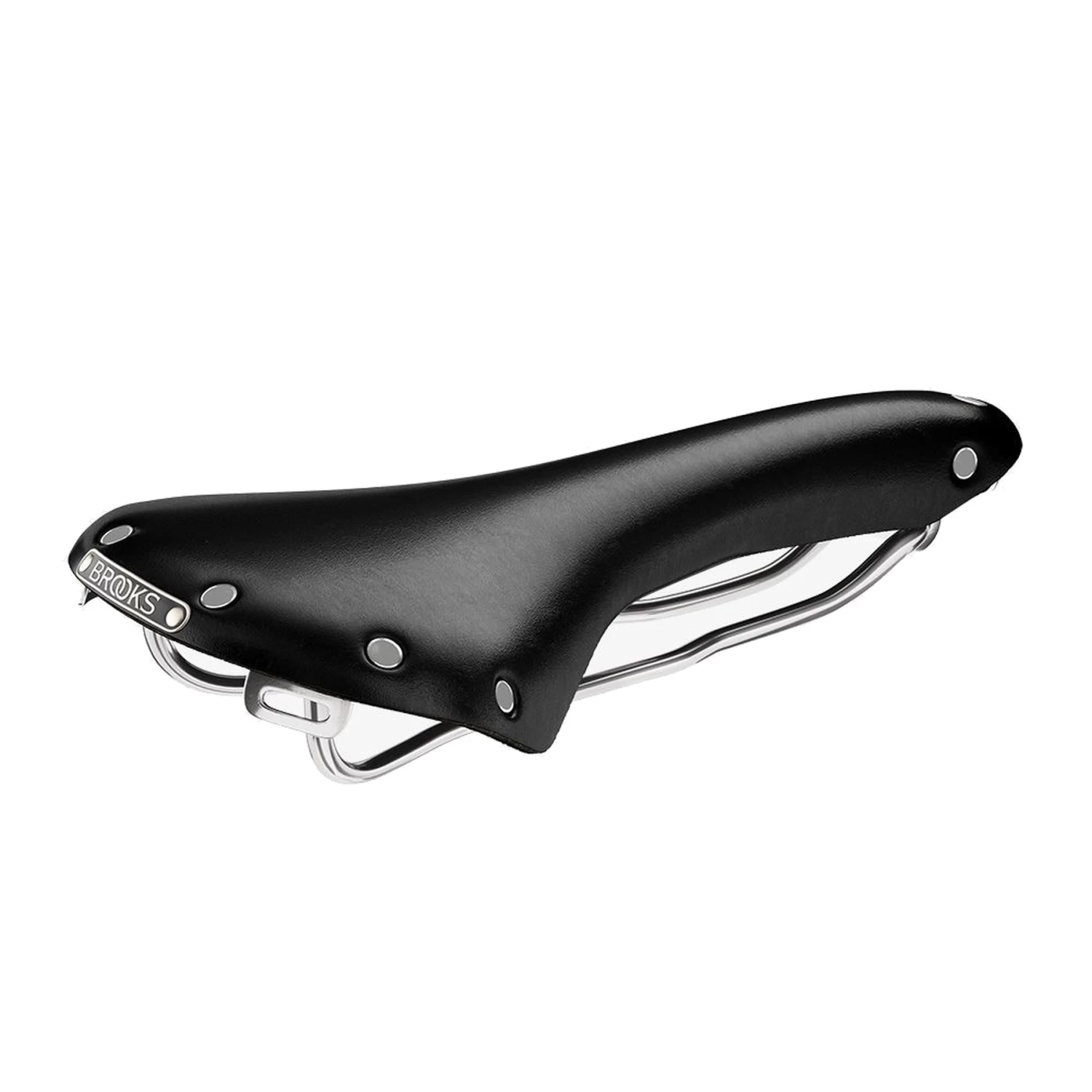 BROOKS ENGLAND Brooks B15 Swallow Bend Leather Saddle - Black - Image 2