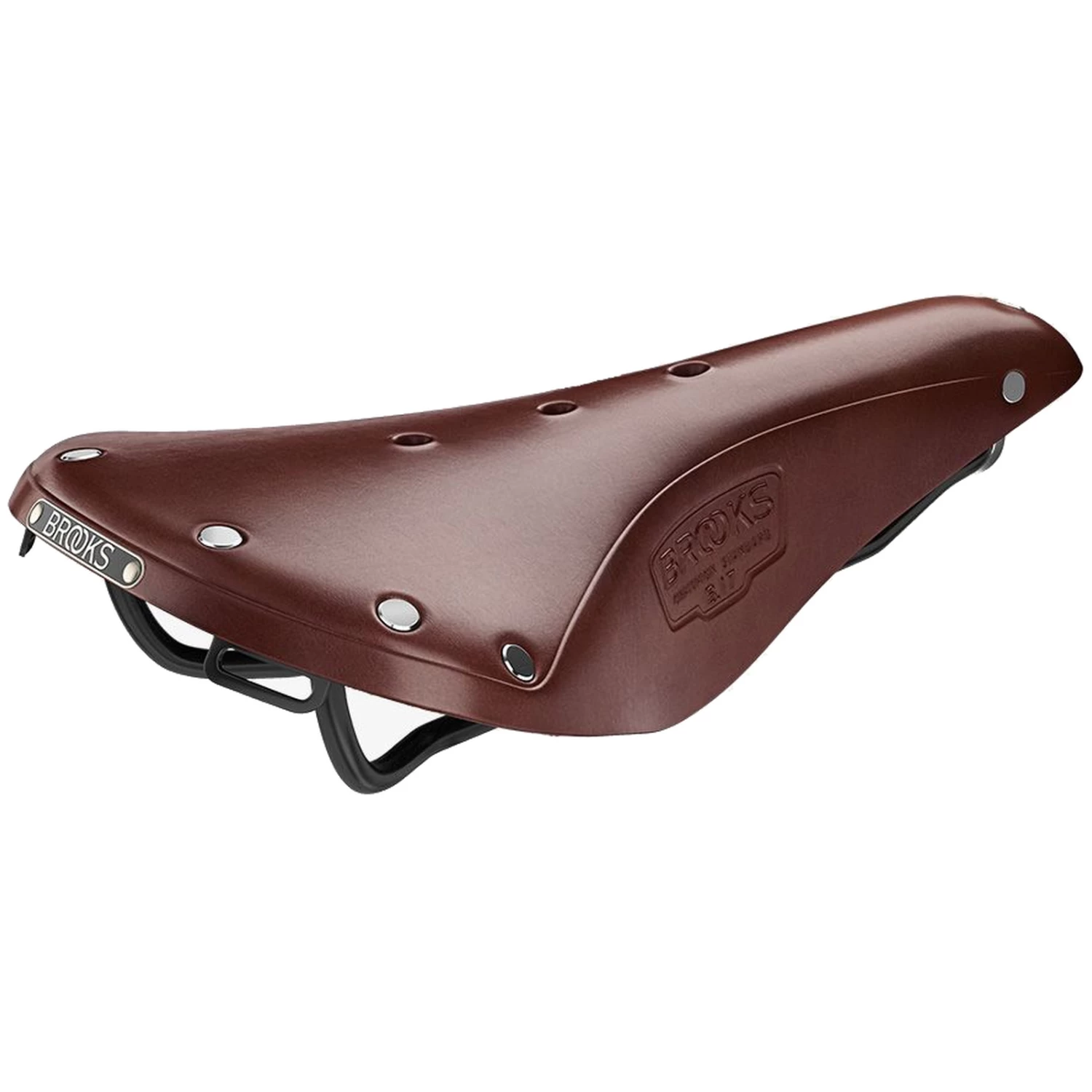 BROOKS ENGLAND Brooks B17 Bend Leather Saddle - Brown