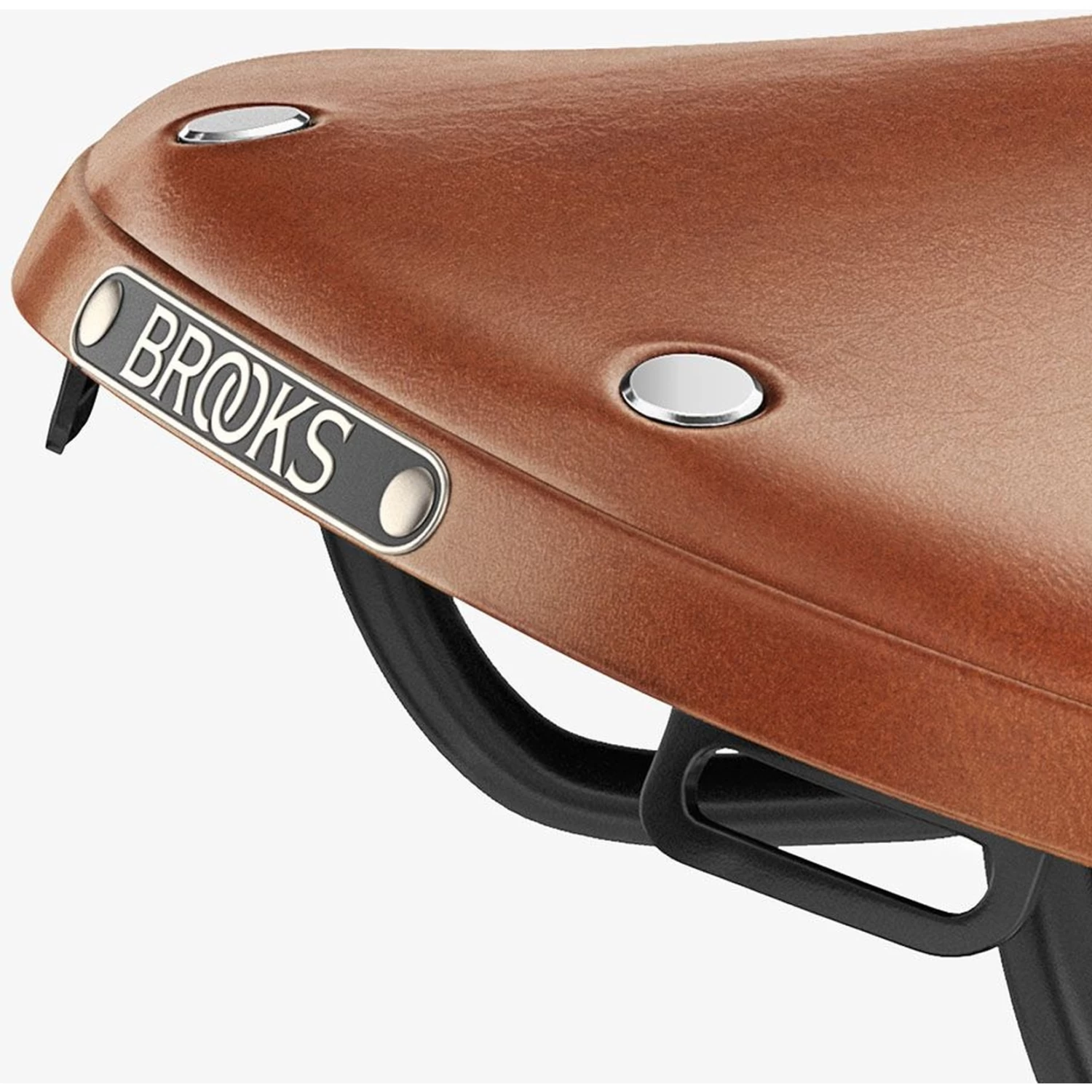 BROOKS ENGLAND Brooks B17 Bend Leather Saddle - Honey - Image 3