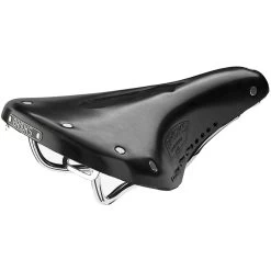 BROOKS ENGLAND Brooks B17 Carved Short Bend Leather Saddle - Black