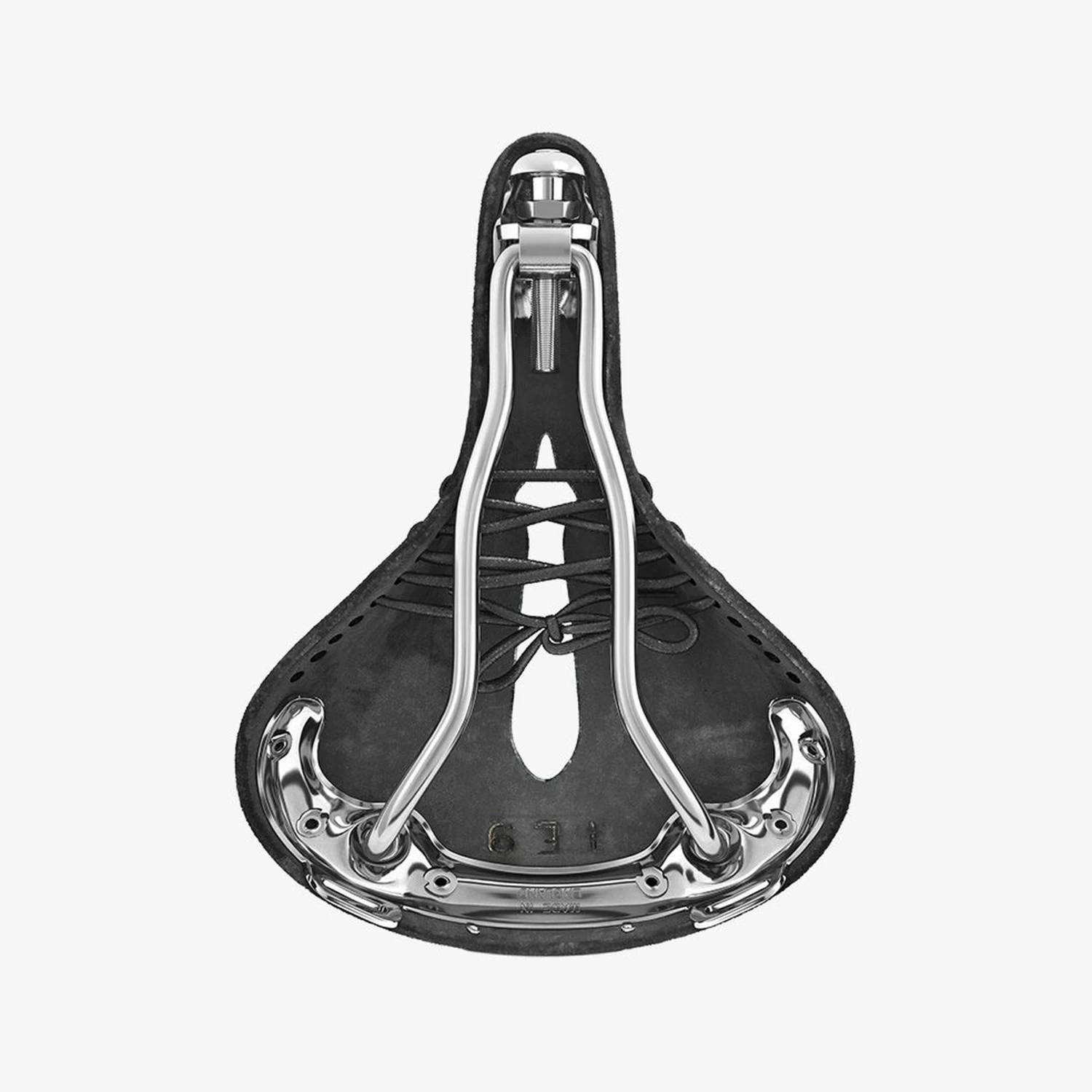 BROOKS ENGLAND Brooks B17 Carved Short Bend Leather Saddle - Black - Image 6