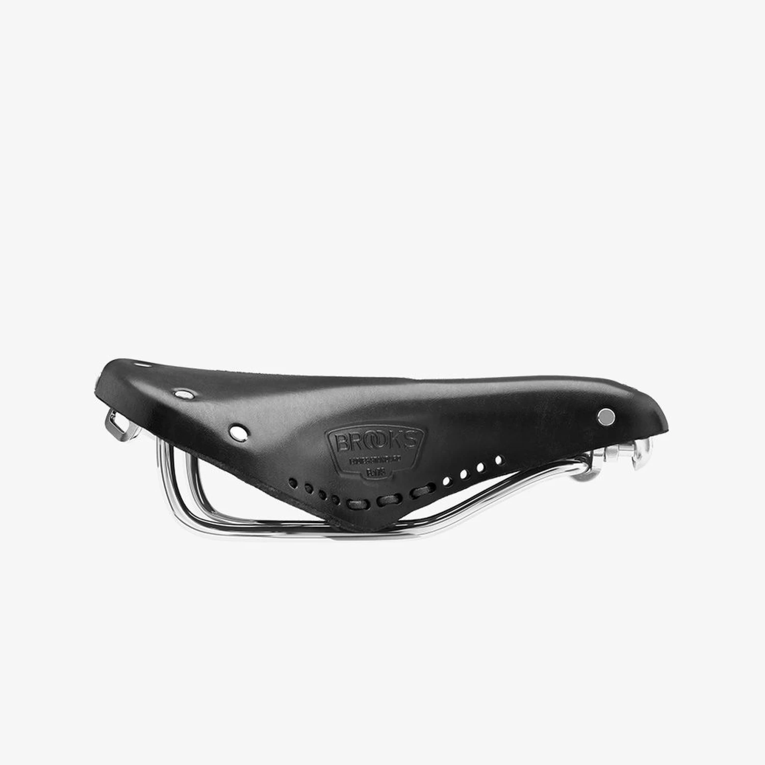 BROOKS ENGLAND Brooks B17 Carved Short Bend Leather Saddle - Black - Image 5
