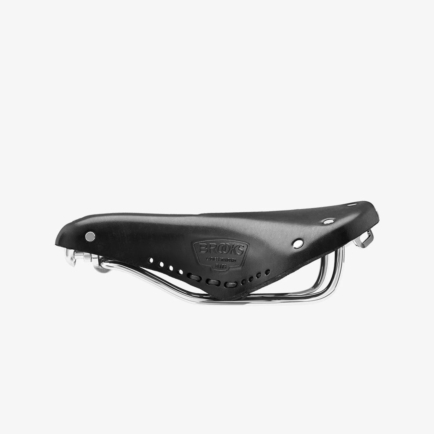 BROOKS ENGLAND Brooks B17 Carved Short Bend Leather Saddle - Black - Image 4