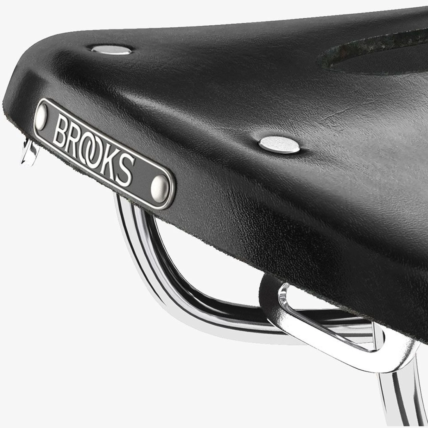 BROOKS ENGLAND Brooks B17 Carved Short Bend Leather Saddle - Black - Image 2
