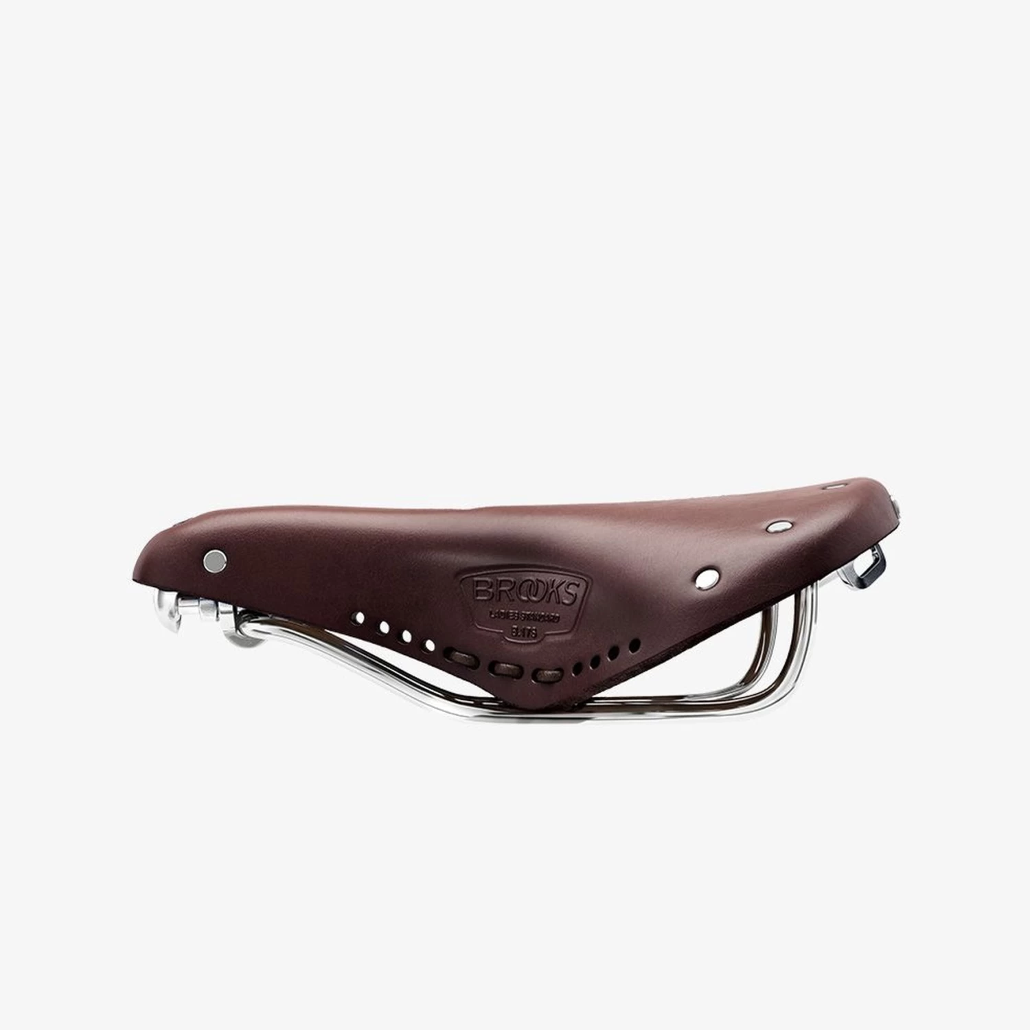 BROOKS ENGLAND Brooks B17 Carved Short Bend Leather Saddle - Brown - Image 4